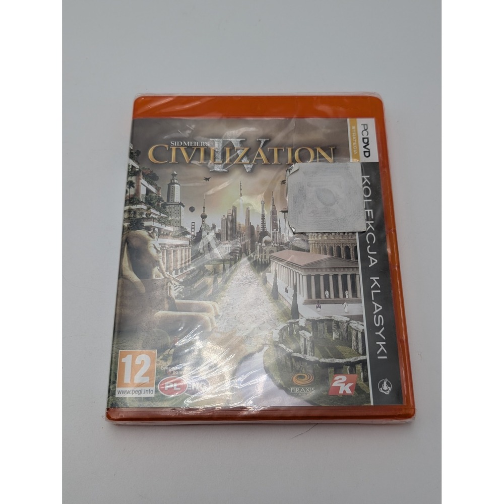 Sid Meiers Civilization IV 4 PC‎ DVD Kolekcja Klasyki Polish English Sealed NEW